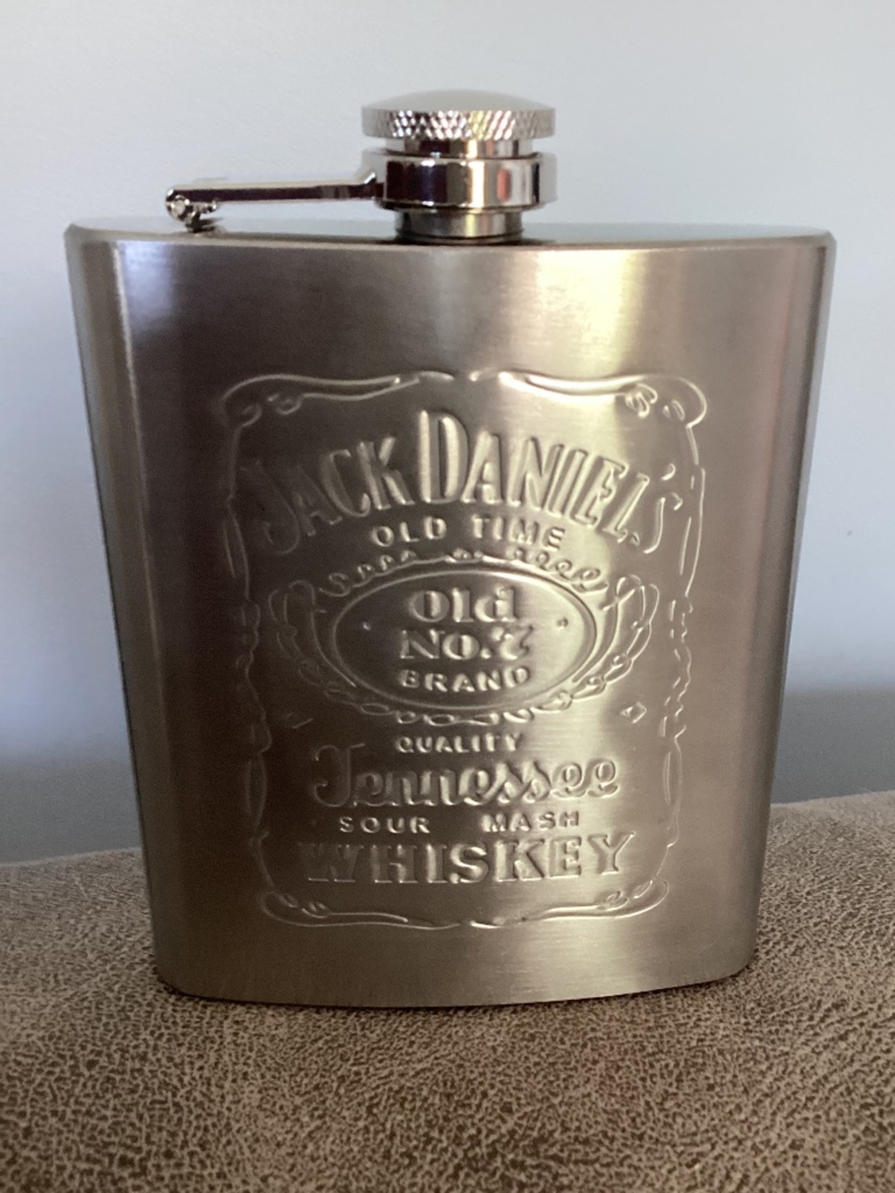 Jack Daniel’s stainless steel 7 oz flask